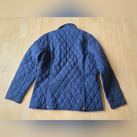 Lands End Quilted Jacket Size Medium - Picture 3 of 9